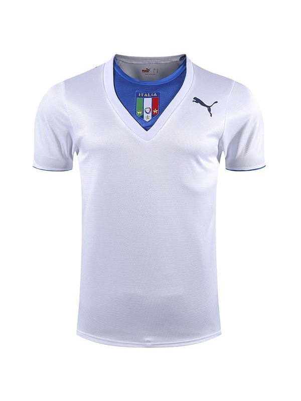 Italy away retro soccer jersey maillot match second men's sportwear football shirt 2006